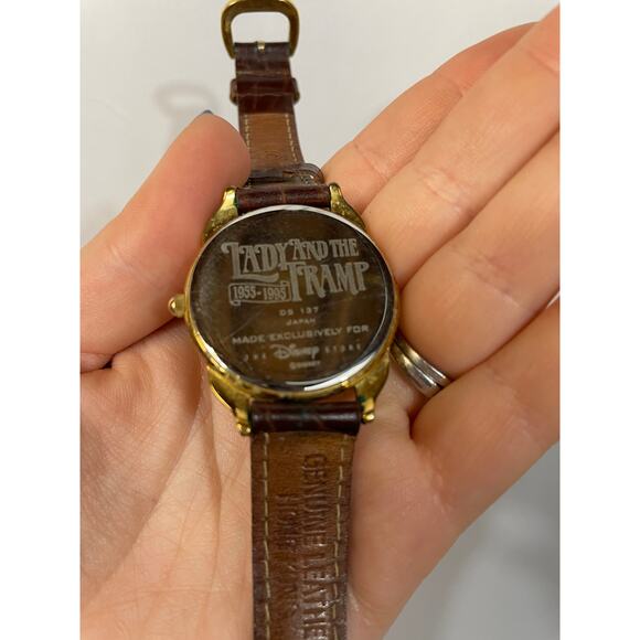 Lady & The Tramp 40th Anniversary Limited Edition Watch Vintage VTG Disney - Picture 2 of 6